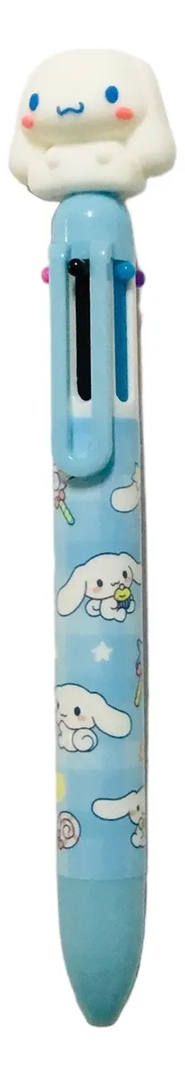Lápiz Pasta Multicolor Personajes Sanrio (Varios diseños)