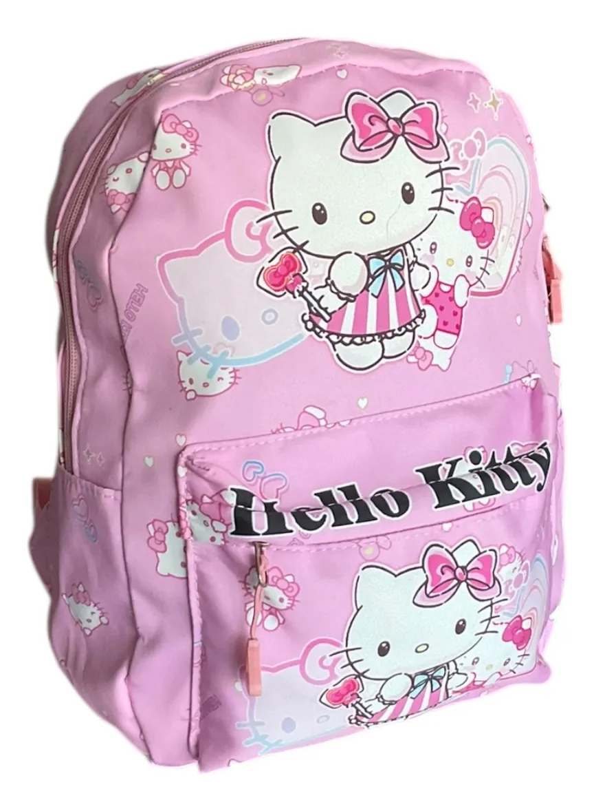 Mochila Escolar de Tela Personajes Sanrio (Varios Modelos)