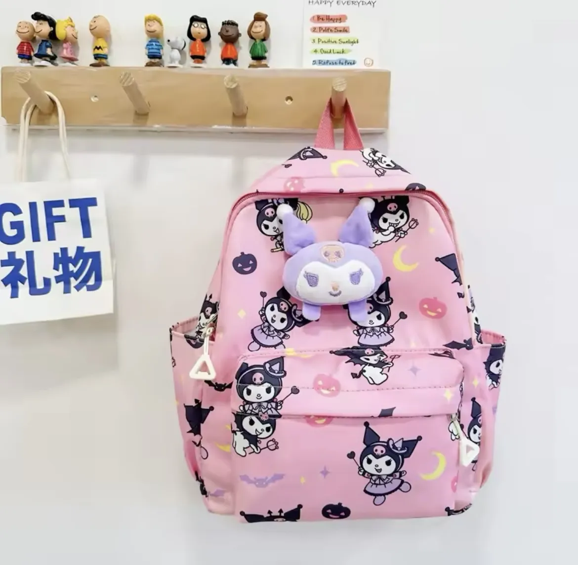 Mochila Escolar de Tela Personajes Sanrio (Varios Modelos)