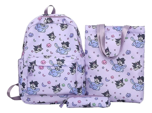 Set Mochila Lonchera Sanrio
