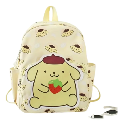 Mochila Escolar de Tela Personajes Sanrio (Varios Modelos)