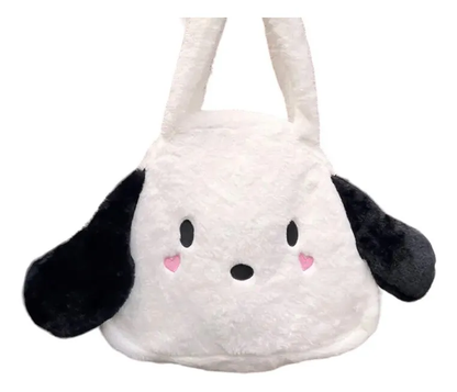 Bolso Mochila Pochacco de Felpa