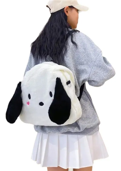Bolso Mochila Pochacco de Felpa