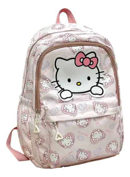 Mochila Escolar Grande de Tela Personajes Sanrio
