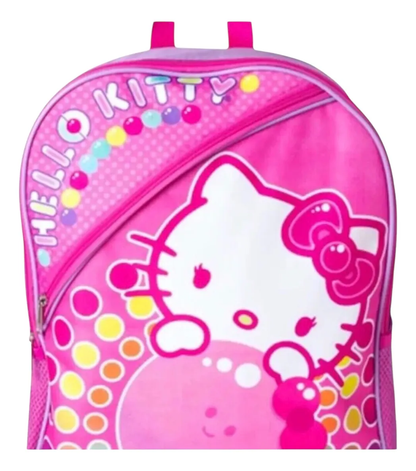 Mochila Escolar Grande de Tela Personajes Sanrio