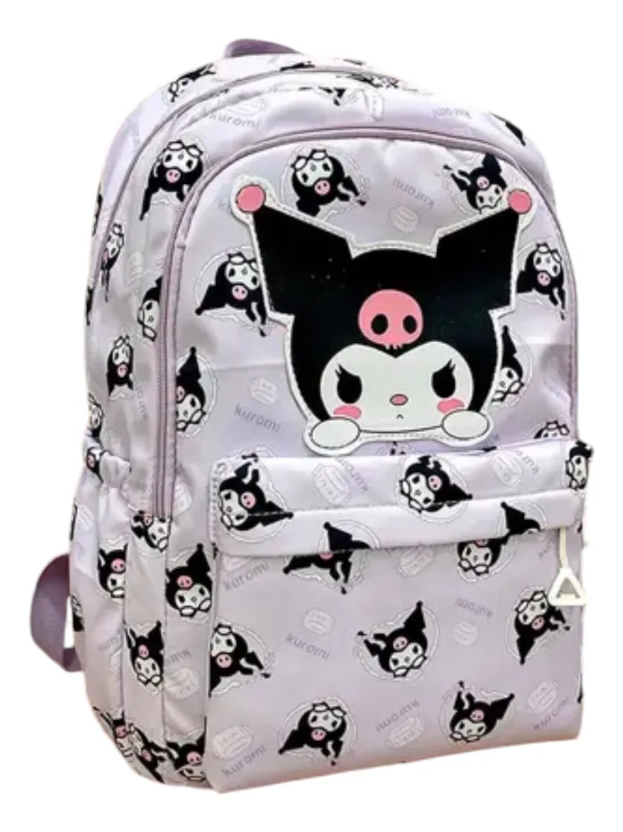 Mochila Escolar Grande de Tela Personajes Sanrio