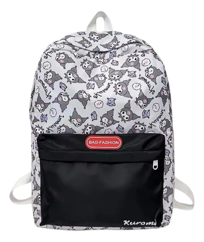 Mochila Escolar Grande de Tela Personajes Sanrio