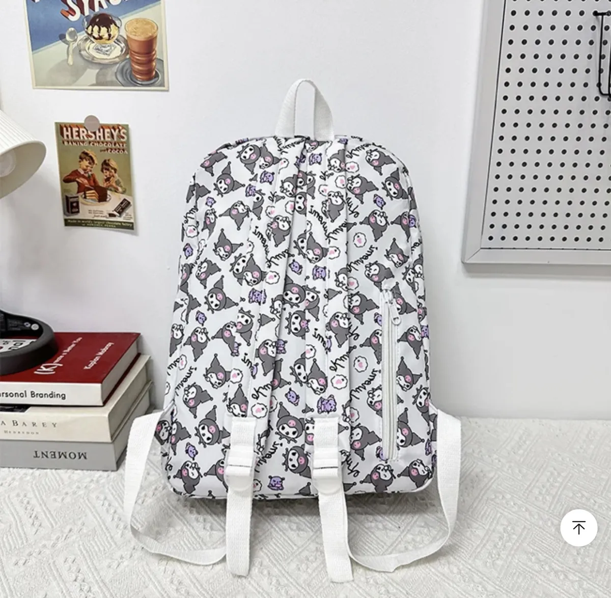 Mochila Escolar Grande de Tela Personajes Sanrio