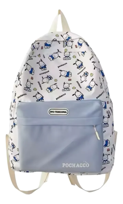 Mochila Escolar Grande de Tela Personajes Sanrio