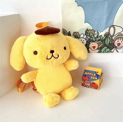 Mochila de Peluche Personajes Sanrio (Varios diseños)