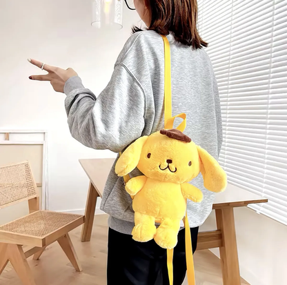 Mochila de Peluche Personajes Sanrio (Varios diseños)