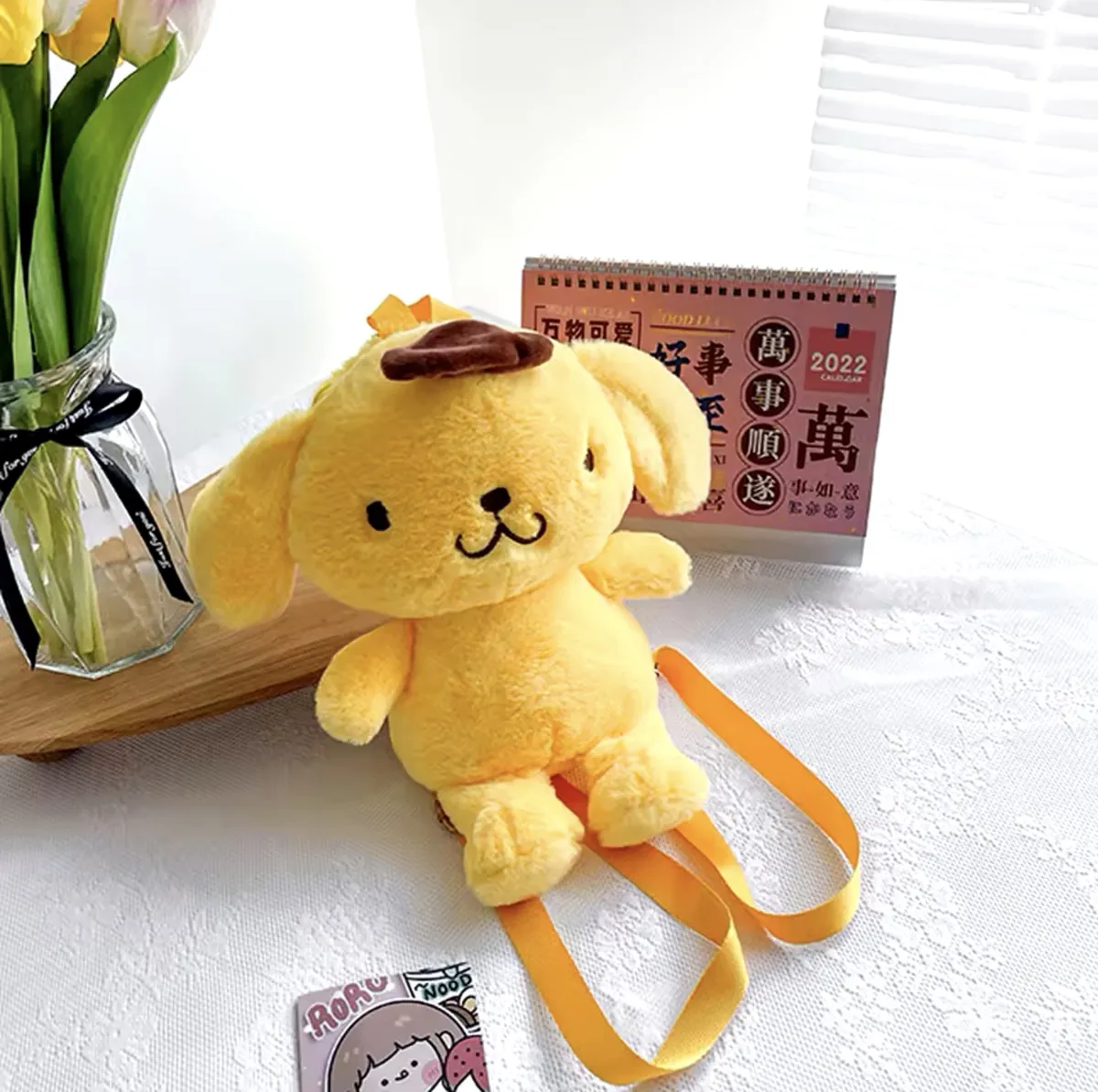 Mochila de Peluche Personajes Sanrio (Varios diseños)