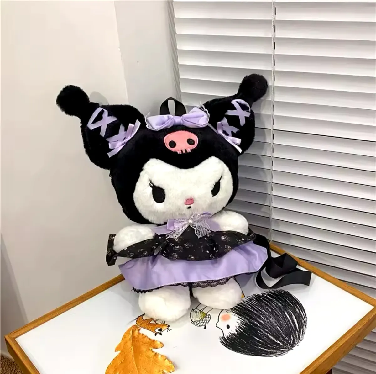 Mochila de Peluche Personajes Sanrio (Varios diseños)