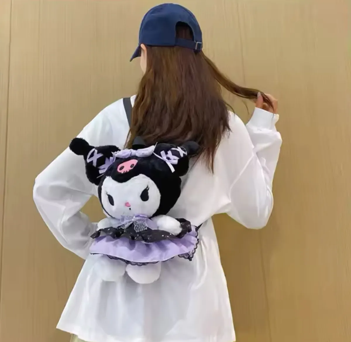 Mochila de Peluche Personajes Sanrio (Varios diseños)