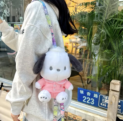 Mochila de Peluche Personajes Sanrio (Varios diseños)