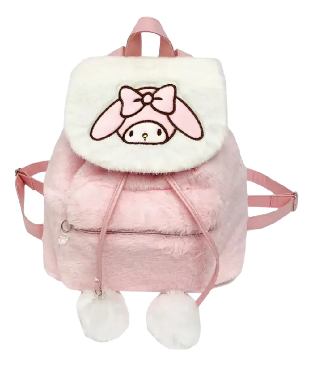 Mochila de Peluche Rectangular Personajes Sanrio (Varios diseños)