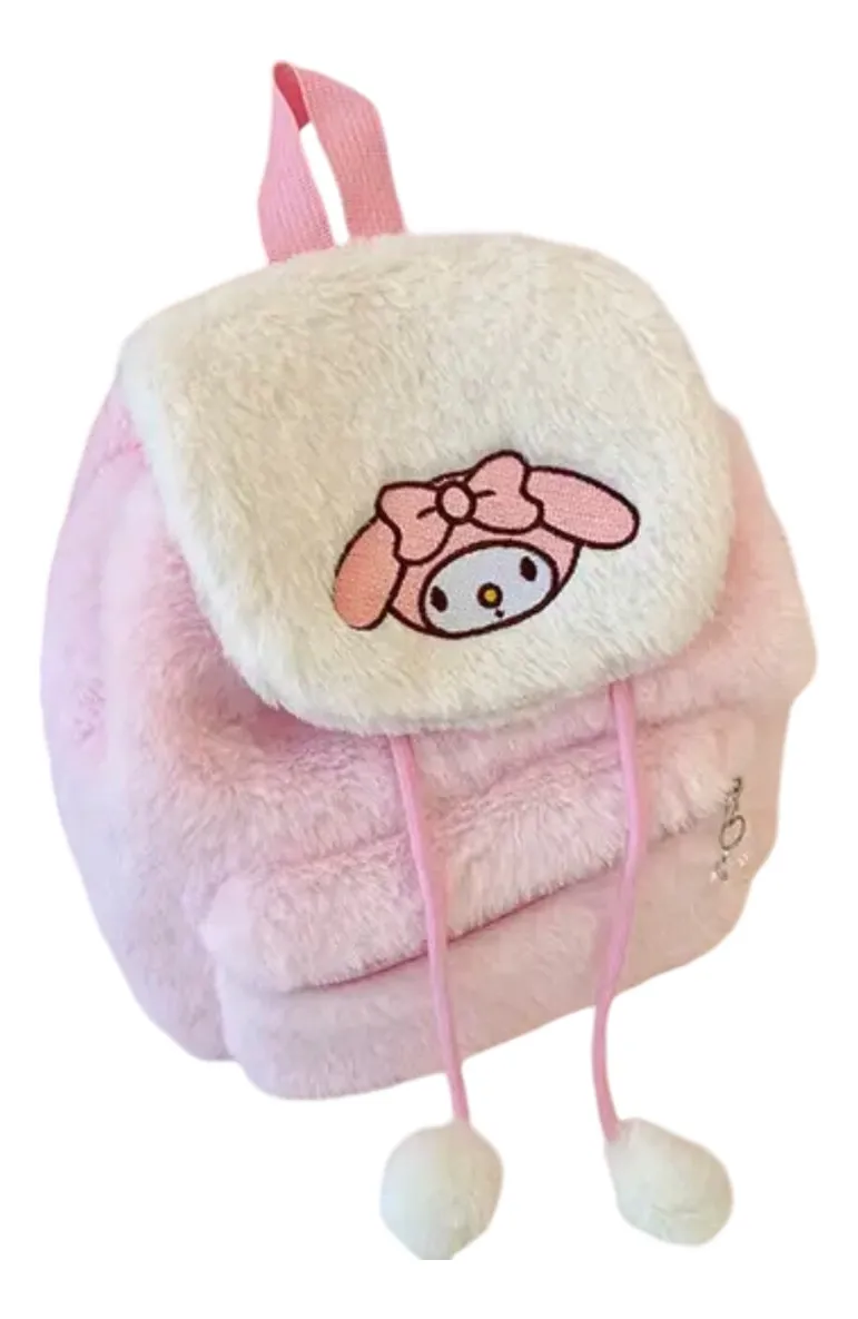 Mochila de Peluche Rectangular Personajes Sanrio (Varios diseños)