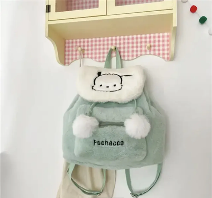 Mochila de Peluche Rectangular Personajes Sanrio (Varios diseños)
