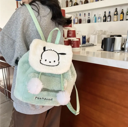 Mochila de Peluche Rectangular Personajes Sanrio (Varios diseños)