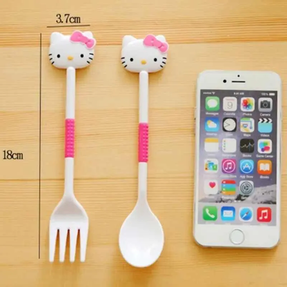 Set de Cubiertos Hello Kitty (Varios diseños)