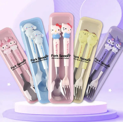 Set de Cubiertos Personajes Sanrio