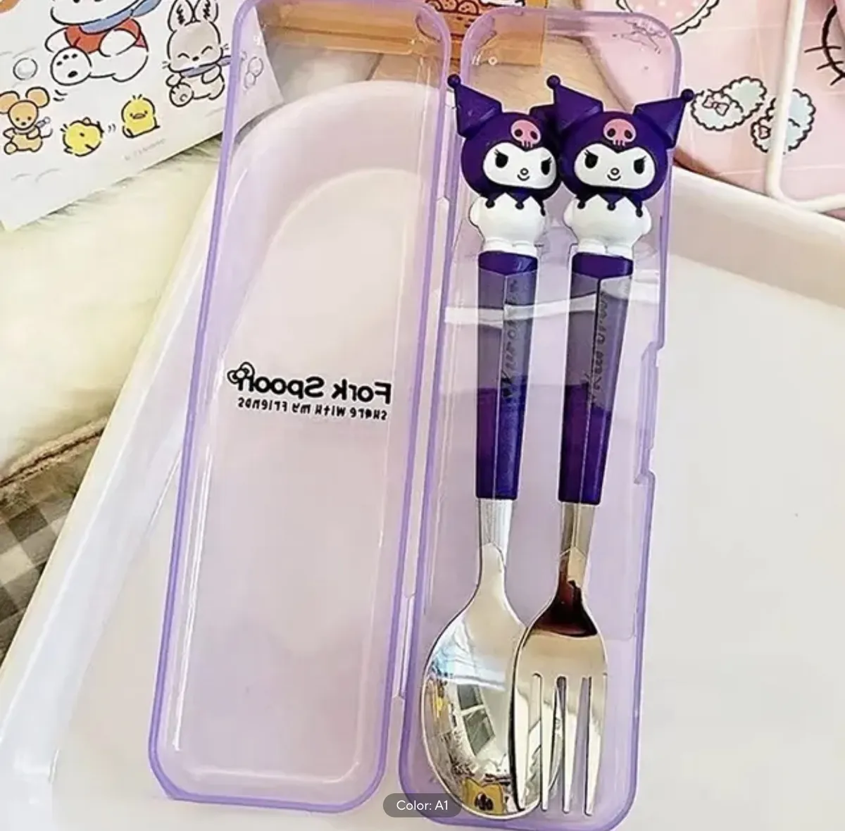 Set de Cubiertos Personajes Sanrio