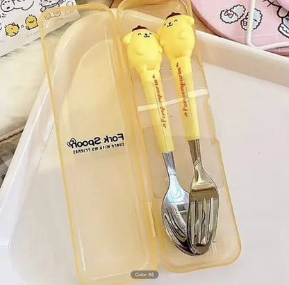 Set de Cubiertos Personajes Sanrio