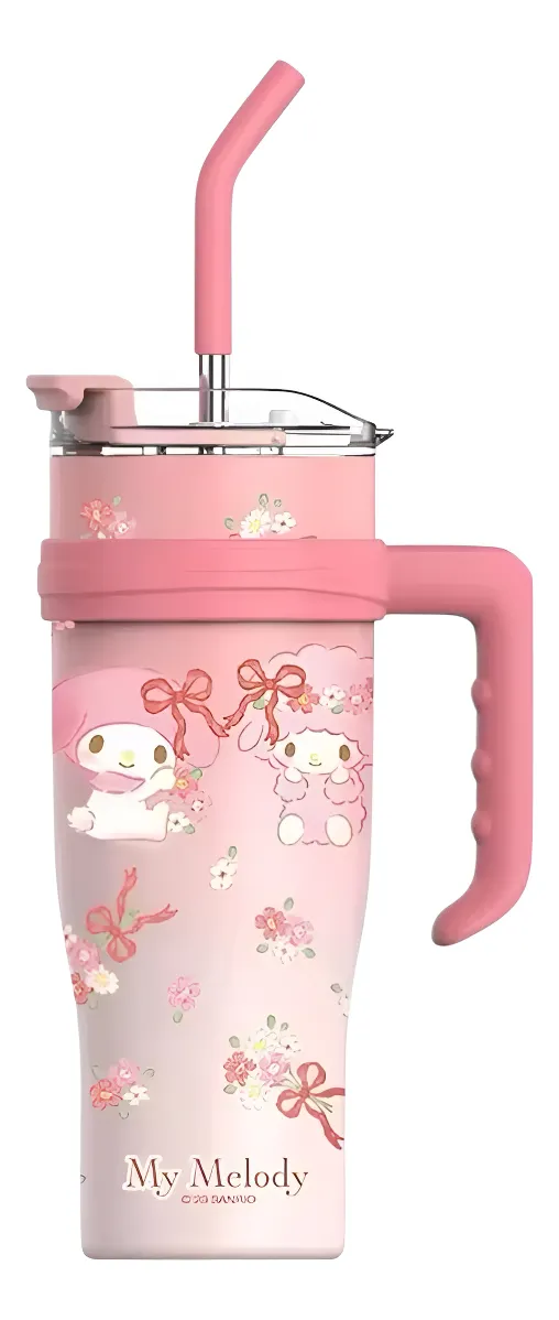 Tazón Térmico de Acero Inoxidable Personajes Sanrio 1200 ml (Varios diseños)