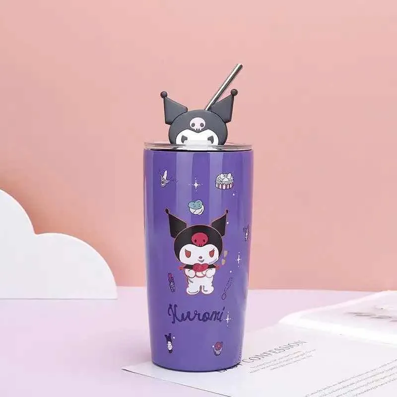 Tazón Térmico de Acero Inoxidable Personajes Sanrio 600 ml (Varios diseños)