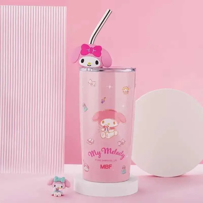 Tazón Térmico de Acero Inoxidable Personajes Sanrio 600 ml (Varios diseños)