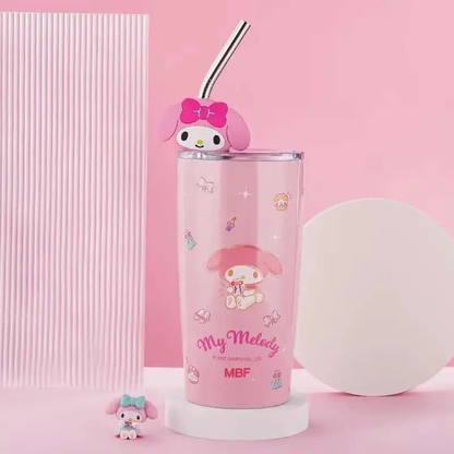 Tazón Térmico de Acero Inoxidable Personajes Sanrio 600 ml (Varios diseños)