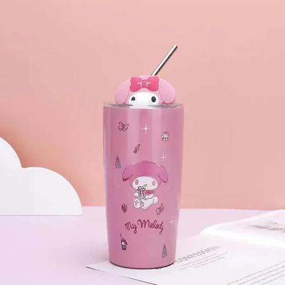 Tazón Térmico de Acero Inoxidable Personajes Sanrio 600 ml (Varios diseños)