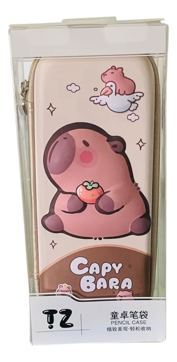 Estuche Escolar Lápices Capibara