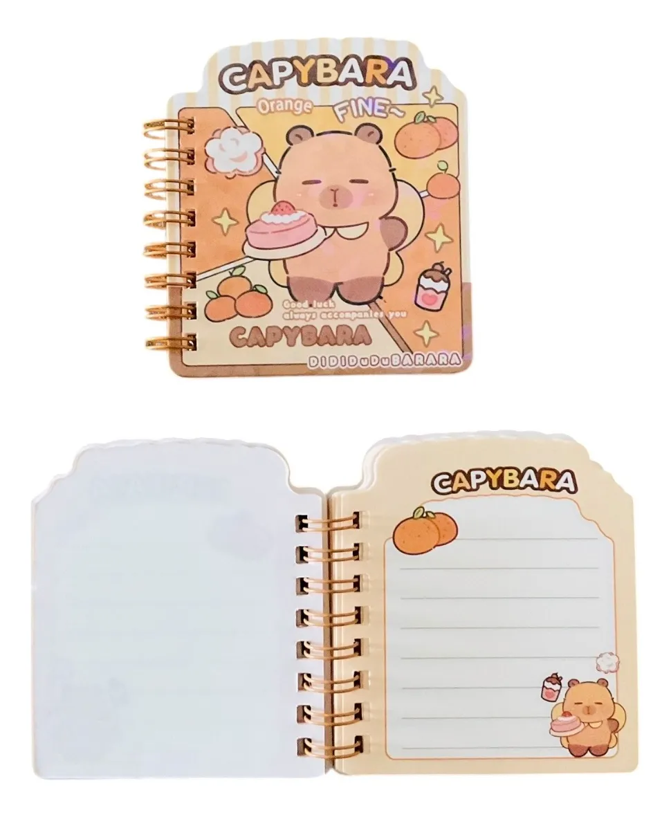 Set Cepillo + Libreta + Lápiz & Stickers Capibara