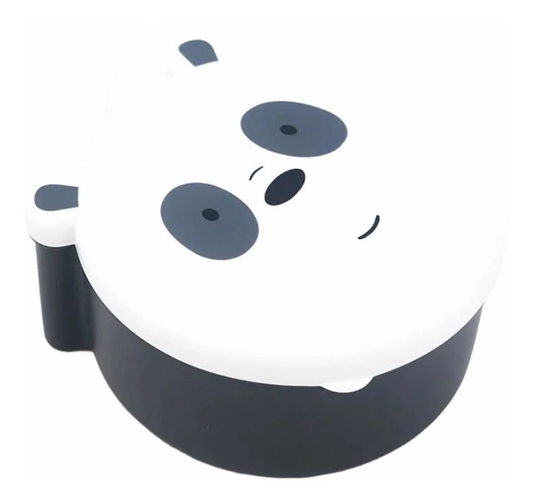 Set Contenedor Comida Escandalosos 4 Piezas (Varios diseños)