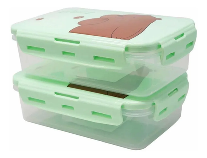 Contenedor de Alimentos Rectangular Escandalosos 600 Ml