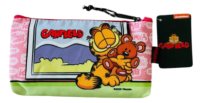 Estuche Escolar Más 12 Lápices De Colores Garfield