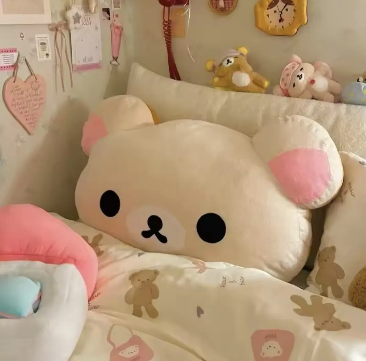 Cojín de Felpa Rilakkuma o Korilakkuma 35 cm (Varios diseños)