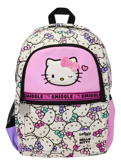 Mochila Smiggle Hello Kitty Impermeable 20L