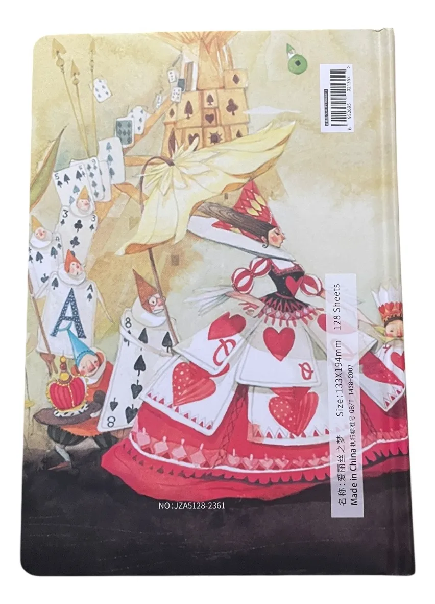 Libreta Deluxe Alicia En El País De Las Maravillas