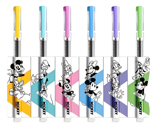 Set de 6 lápices Tinta Gel Mickey Mouse y Sus Amigos