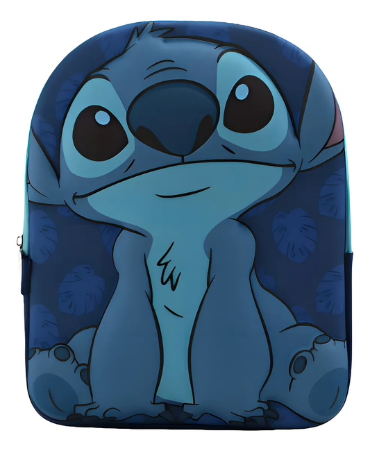 Mochila Intek Stitch 3D 34cm