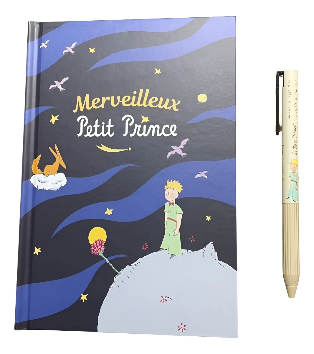 Libreta El Principito + Lápiz De Regalo