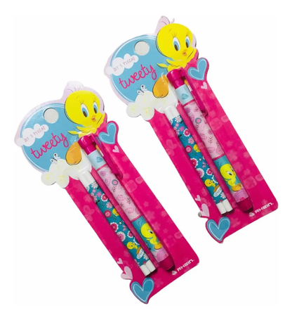 Set 2 Pack De Lápiz Goma De Piolin