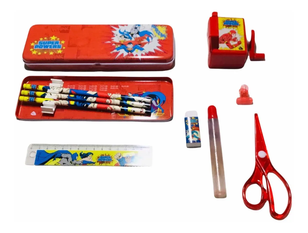 Set Escolar Dc Comics