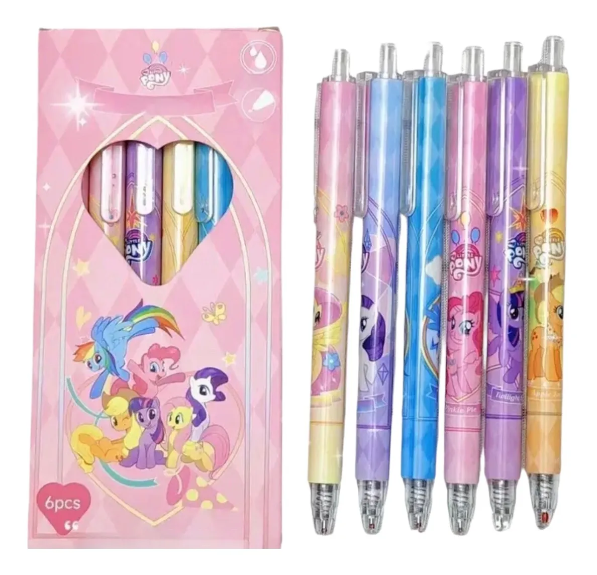 Set De 6 Lápices My Little Pony