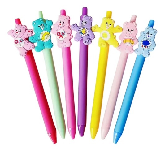 Set 2 Lápices Cariñositos Tinta Gel Negra