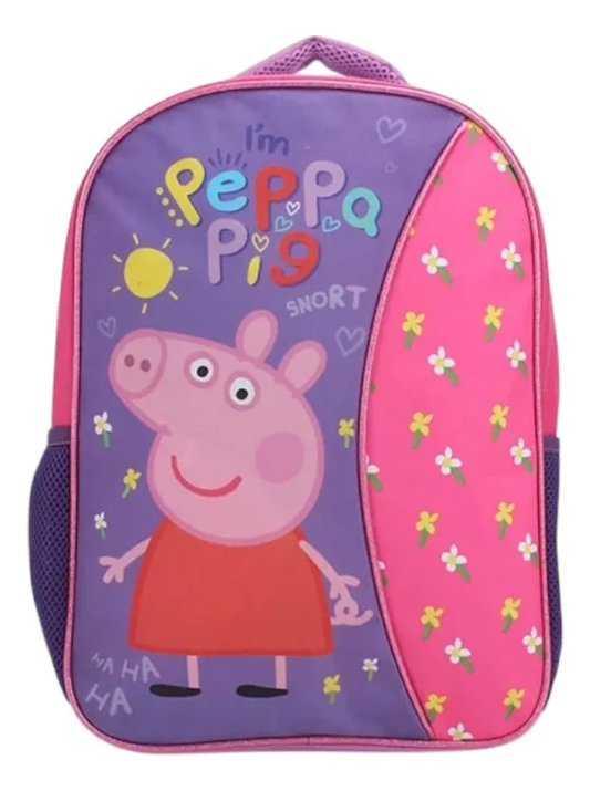 Mochila Escolar Peppa Pig 14 Lts