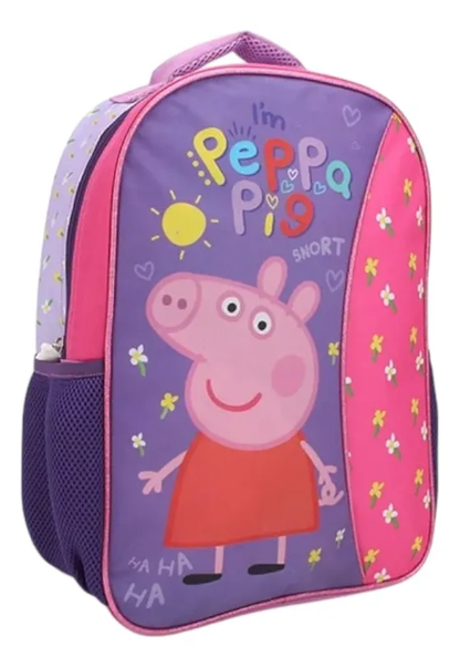 Mochila Escolar Peppa Pig 14 Lts