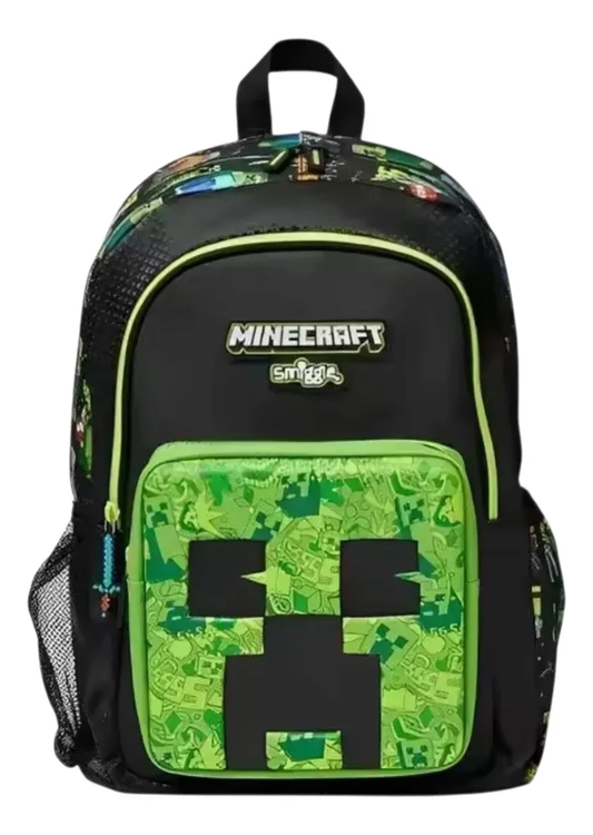 Mochila Escolar Smiggle Minecraft 20 Lts